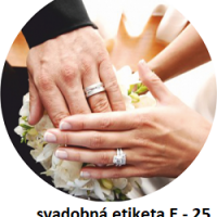 svadobná etiketa e25